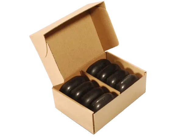 Large Ovular Basalt Stones 8 Pcs