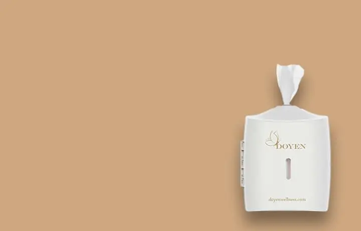 gym dispenser white