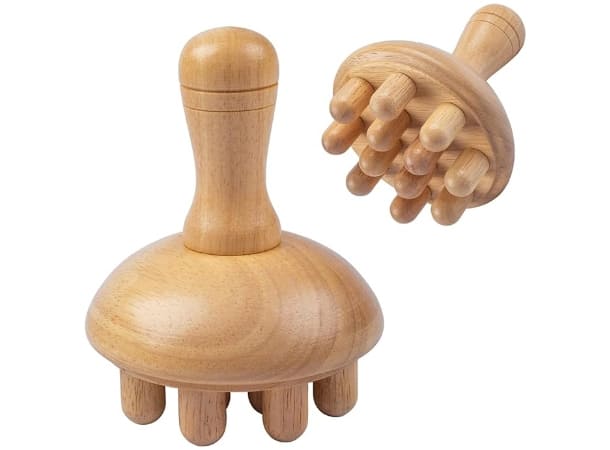 Wooden Mushroom Shape Massage Tool UAE