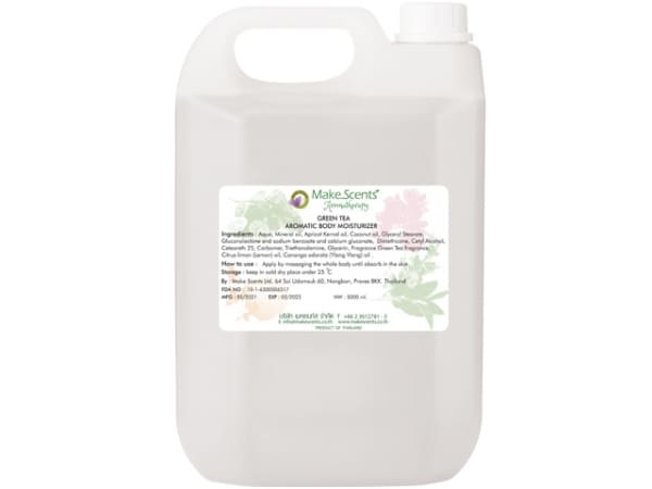 Green tea luxury body lotion enriched with Vitamin E for hydrated, smooth, and silky skin in UAE & GCC
