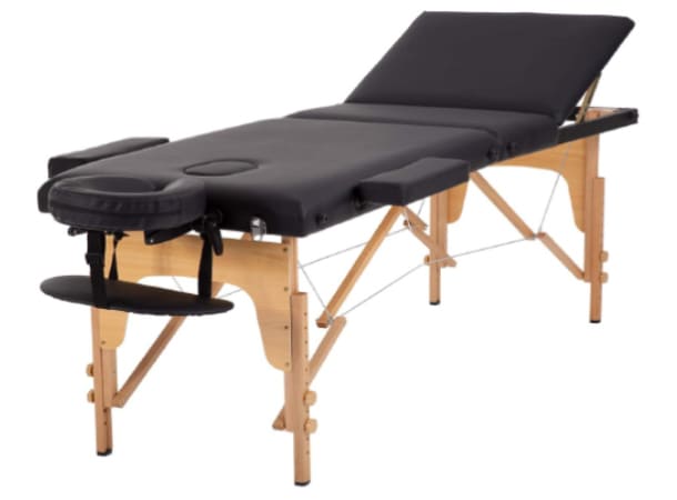 Tilt portable massage table with backrest and accessories – ETL S28 by Doyen Wellness UAE & GCC