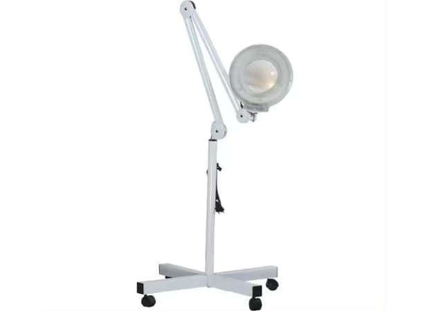Optical Glass Magnifying Lamp with Adjustable Floor Stand and LED Light UAE & GCC