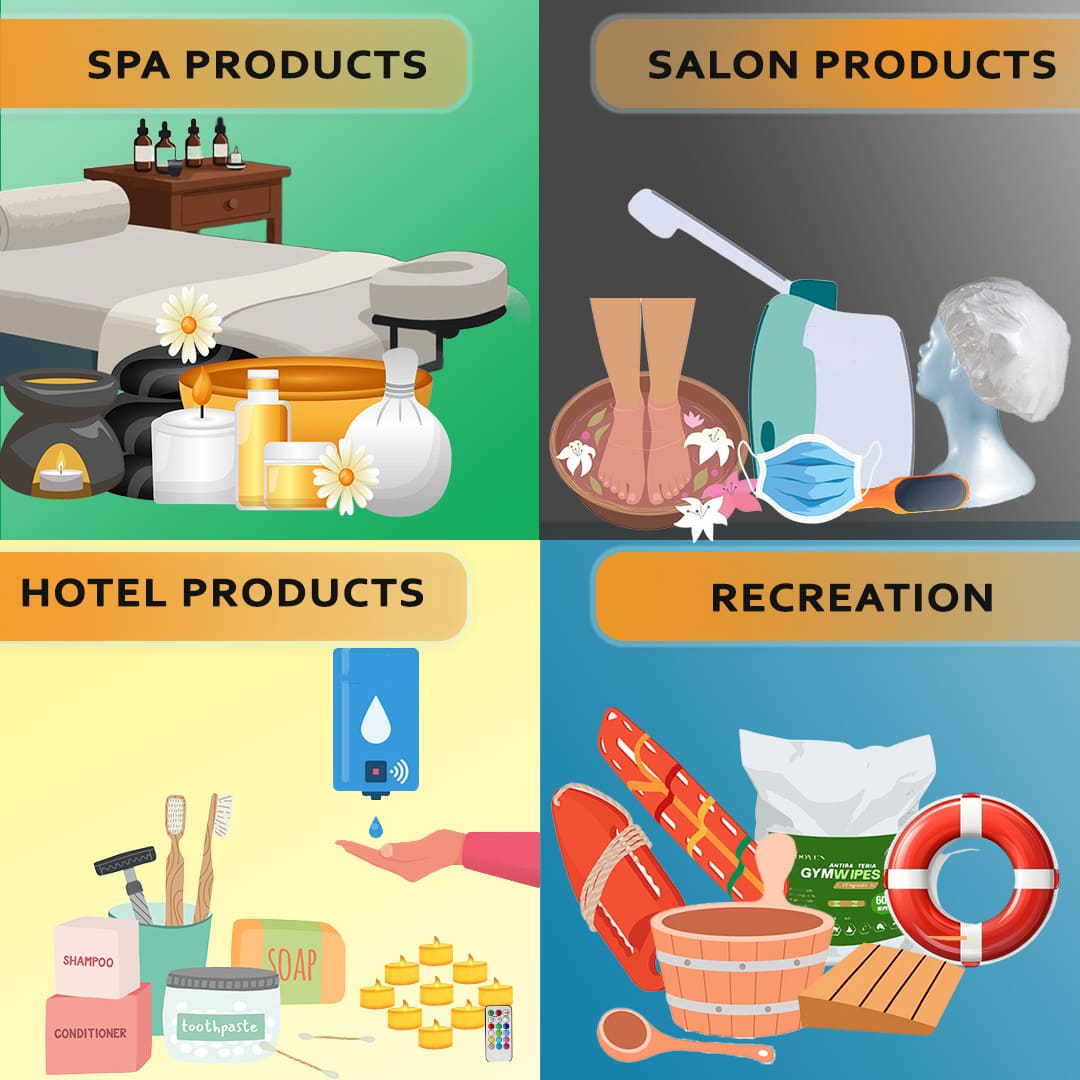 Trusted spa, salon, hotel, gym, sauna & pool products supplier in Ras Al Khaimah UAE