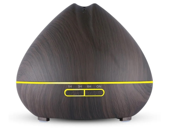 500ml Electric Essential Oil Diffuser with ultrasonic technology, LED lights, and silent operation for homes, offices, spas, and salons in UAE & GCC