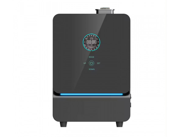 500ml High-Capacity Essential Oil Diffuser with app control, HVAC integration, low-noise operation, and elegant metal design for commercial spaces in UAE & GCC
