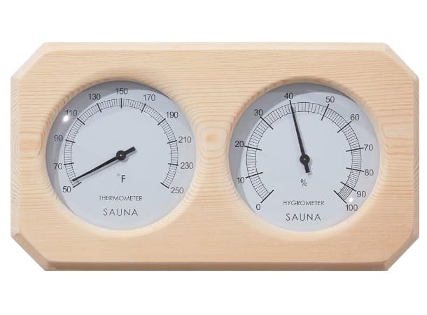 2-In-1 Sauna Thermo & Hygrometer – Doyen Wellness