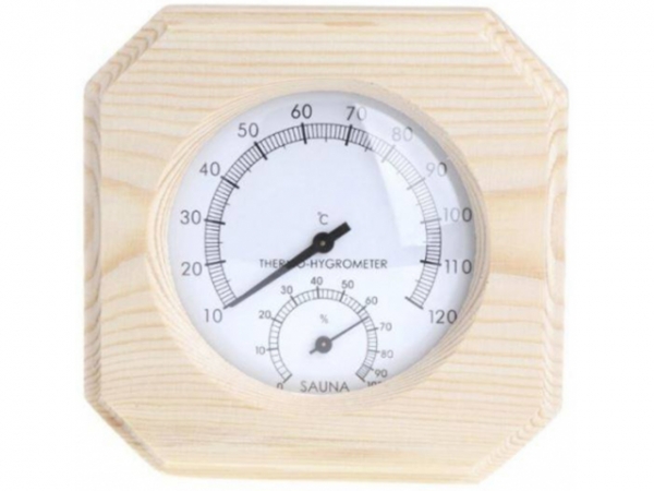 Thermo-Hygro Meter – Sauna Temperature & Humidity Gauge | Doyen Wellness