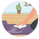 Doyen Gym Wipes used in yoga centers, fitness studios, and wellness spaces for hygienic cleaning and equipment care across UAE, GCC, Europe, and Africa